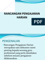 Rancangan pengajaran harian KH