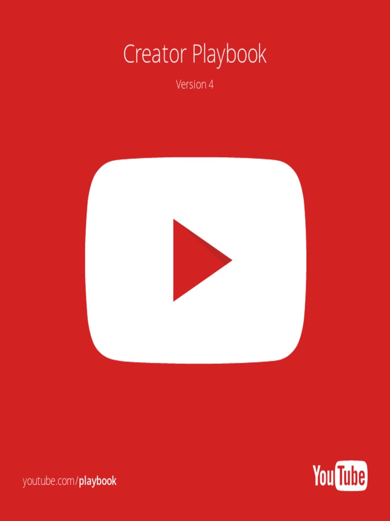Youtube Creator Playbook V4 Pdf Tag Metadata You Tube