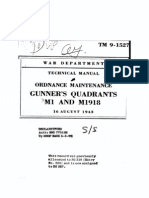 TM 9-1527 (Ordnance Maintenance Gunner's Quadrants M1 and PDF