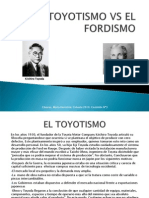 El Toyotismo vs El Fordismo