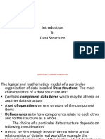 Introduction to Data Structure Lect-1
