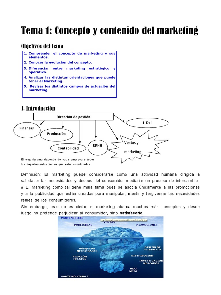 Conceptos Clave del Marketing Moderno | PDF | Marketing | Producto ...