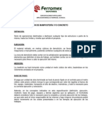 E.P.-ES-01 DEMOLICIÓN DE MAMPOSTERIA - CONCRETO