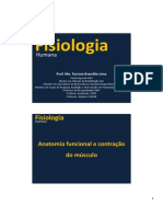 Aula 03 - ANATOMIA FUNCIONAL E CONTRAÃ ÃƒO DO MÃšSCULO