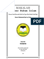 Download Sumber Hukum Islam by Eka L Koncara SN21104231 doc pdf