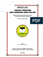 Download Psikologi Pendidikan Pada Pendidikan Anak Usia Dini by Eka L Koncara SN21104441 doc pdf