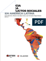 Violencia Politica y Conflictos Sociales en America Latina