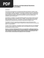 Lme Anti Money Laundering Memo Money Laundering Public Sphere