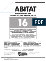 Surveying and Monitoring Distribution and Population Trends of The Giant Otter (Pteronura Brasiliensis)