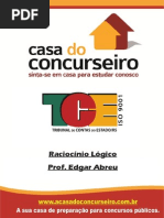 Apostila TCE Raciocinio Logico Edgar Abreu