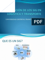 Aplicación de Los Sig en Logistica y Transporte