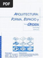 Form a Espacio y Orden
