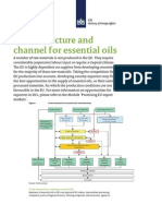 Trade Structure and Channel for Essential Oils