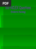 Practice Test Pediatric Nursing 100 Items  Infants