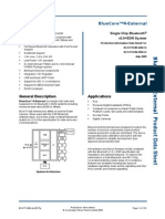 CSR BC417 Datasheet