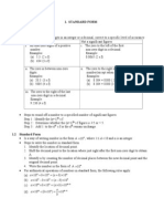 Standard Form 1.1 Significant Figures (S.F) : A B Ab A B Ab A B Ab A A B B