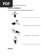 Contoh soalan pentaksiran Pendidikan Jasmani Tahun 1