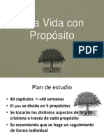 Presentacion Una Vida Con Proposito p0