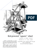 Kid-Powered "Squaris" Wheel
