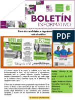 Foro Candidatos a Repr. Estudiantil