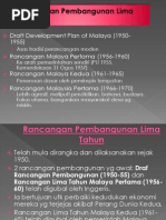 Perancangan Pembangunan Lima Tahun