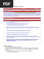 Assessment and Feedback Details: Assessment Task Due Date % Silos Assessed