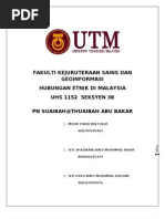 Download PERLEMBAGAAN MALAYSIA DLM KONTEKS HUBUNGAN ETNIK by MOHD FARID BIN FAUZI SN21113367 doc pdf