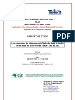 KABORE Master AIGEME Rapport de Stage 2008-2009