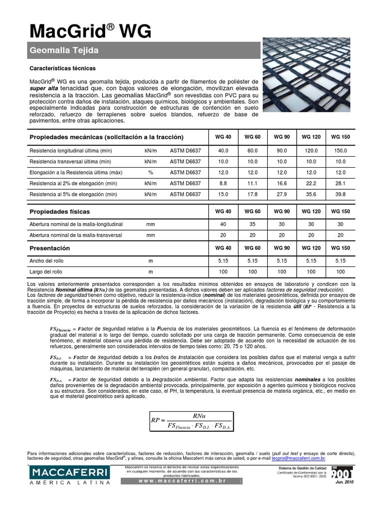 Geomallas 1 | PDF | Science | Ingeniería