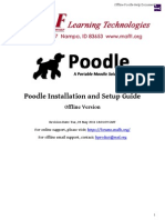 Poodle Install Setup Offline