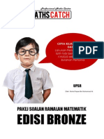 Ramalan Maths Catch Edisi Bronze 2014 - Tahun 6 (UPSR)