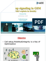 Call Setup Procedure in GSM