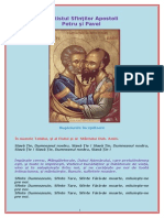 Acatistul SfinÅ Ilor Apostoli Petru ÅŸi Pavel