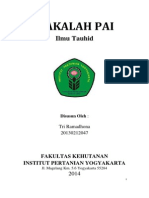 Cover Tugas Agama Ilmu Tauhid