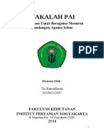 Cover Tugas Agama Kerukunan Umat Beragama