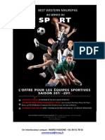 Offre Sport 2013-2014