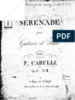 Carulli - Serenade Op.109 No.2 - FL+Guit