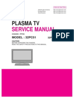 PLASMA 32PC51 Chassis Pp78a Sm [ET]