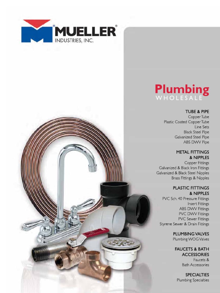 Plumbing Catalog PDF Plumbing Pipe (Fluid Conveyance)