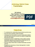 Radiobiology Behind Dose Fractionation