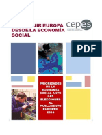 Construir Europa desde la Economía Social