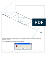 Limitações do método de Tirantes