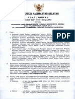 Pengumuman Cpns 2013 Kalsel PDF