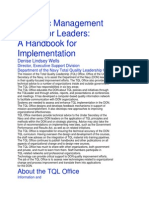 Strategic Management For Senior Leaders: A Handbook For Implementation
