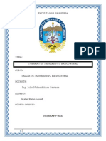 Trabajo Tuberias - SANEAMIENTO - Ultimo