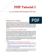 Download Php Tutorial 1 by ejiadedeji SN21118734 doc pdf