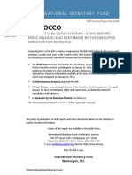 Morocco 2013 Article IV Consultation-Staff Report