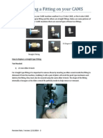 Replacing the Fittings on a CAMS Machine