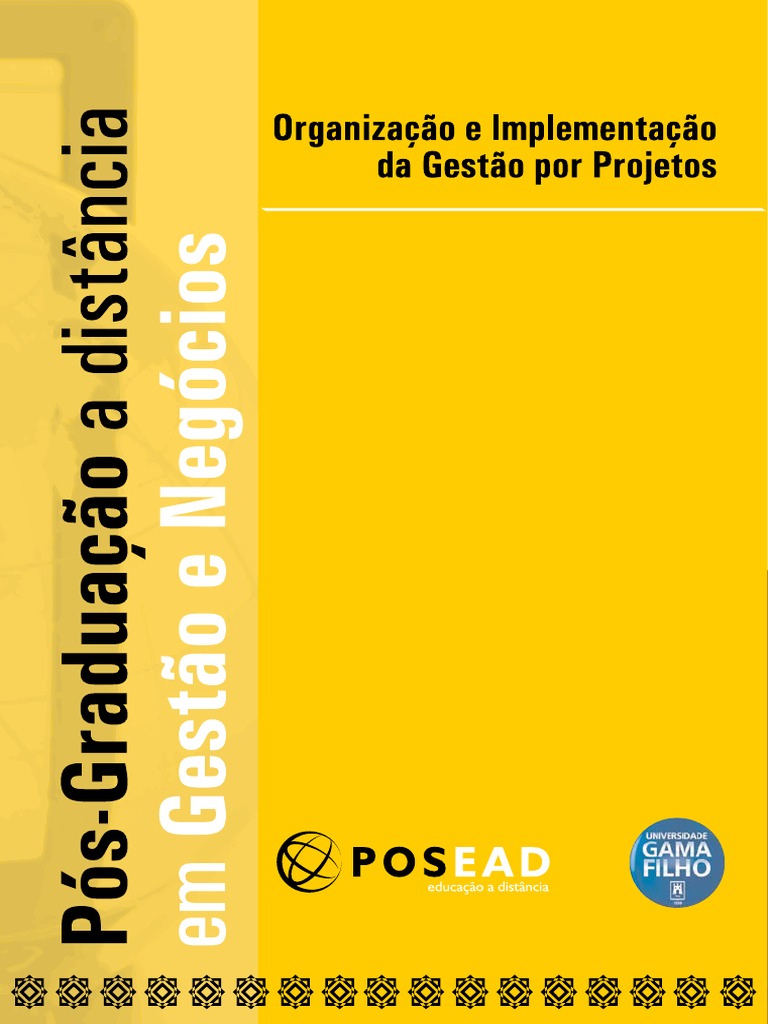 Gestão de Projetos: Guia Completo para Pós-graduação | PDF