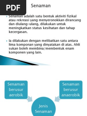 Definisi Senaman Pdf